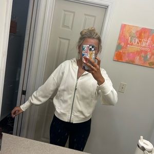 rare lululemon soft streme full zip